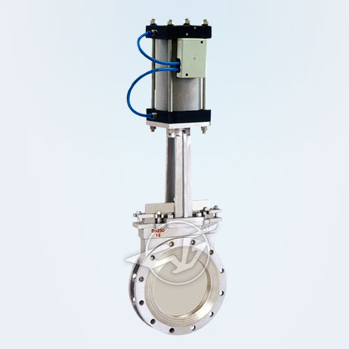  Pneumatic knife gate valve