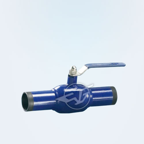 Welded steel ball valve